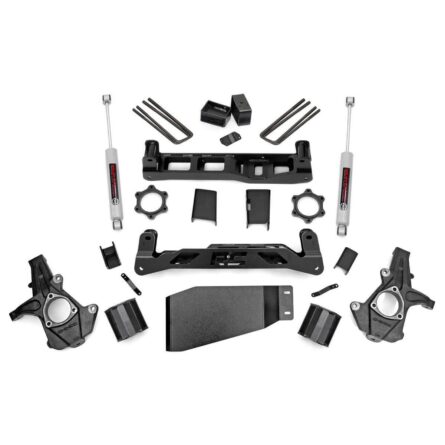 Rough Country 5 Inch Lift Kit - Chevy Silverado & GMC Sierra 1500 4WD (2007-2013)