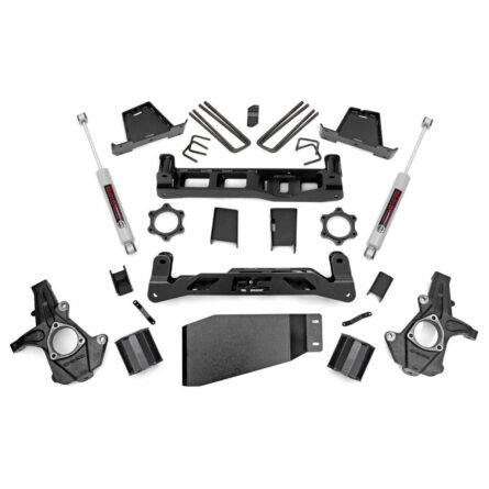 Rough Country 6 Inch Lift Kit - Chevy Silverado & GMC Sierra 1500 4WD (2007-2013)