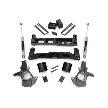 Rough Country 5 Inch Lift Kit - Chevy Silverado & GMC Sierra 1500 2WD (2007-2013)