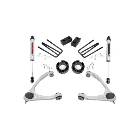 Rough Country 3.5 in. Lift Kit - Cast Steel - V2 - Chevy/GMC 1500 (07-16)