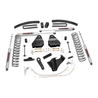 Rough Country 6 Inch Lift Kit - Gas - Ford Super Duty 4WD (2008-2010)