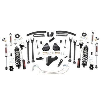Rough Country 6 Inch Lift Kit - Gas - 4 Link - C/O V2 - Ford Super Duty (08-10)