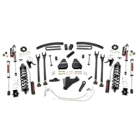 Rough Country 6 Inch Lift Kit - Diesel - 4 Link - C/O Vertex - Ford Super Duty (08-10)