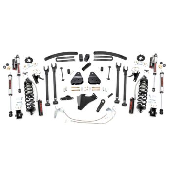 Rough Country 6 Inch Lift Kit - Gas - 4 Link - C/O Vertex - Ford Super Duty (08-10)