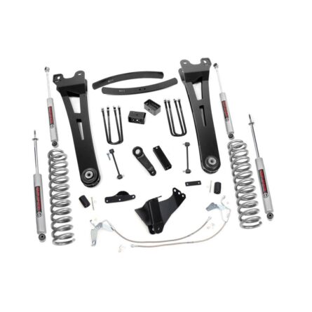 Rough Country 6 Inch Lift Kit - Diesel - Radius Arm - Ford Super Duty 4WD (08-10)