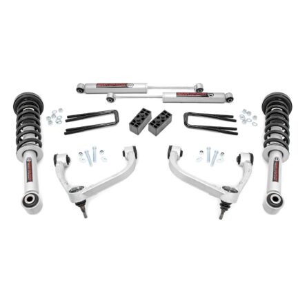 Rough Country 3 Inch Lift Kit - N3 Struts - Ford F-150 4WD (2009-2013)