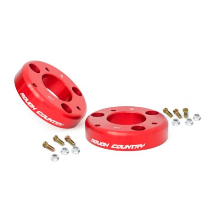 Rough Country 2 Inch Leveling Kit - Red - Ford F-150 2WD/4WD (2009-2013)