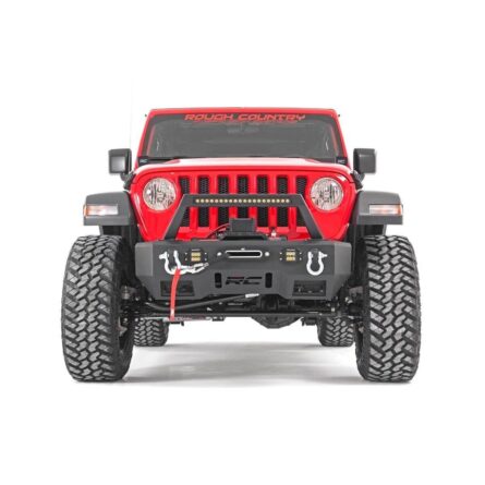 Rough Country 3.5 Inch Lift Kit - Adj Lower - FR D/S - Jeep Wrangler JL (18-23)