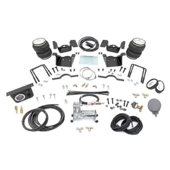 Rough Country Air Spring Kit w/compressor - 0-7.5 in. Lift - Chevy/GMC 2500HD/3500HD (11-19)