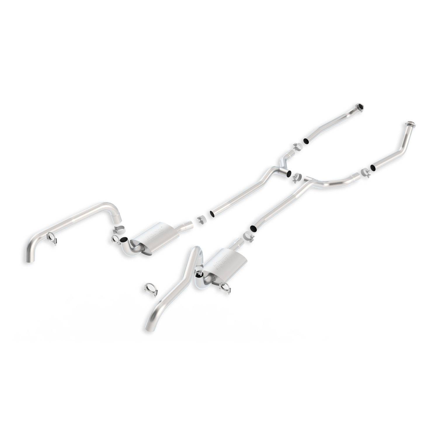 1967-1969 Chevrolet Camaro Header/ Manifold-Back Exhaust System S-Type