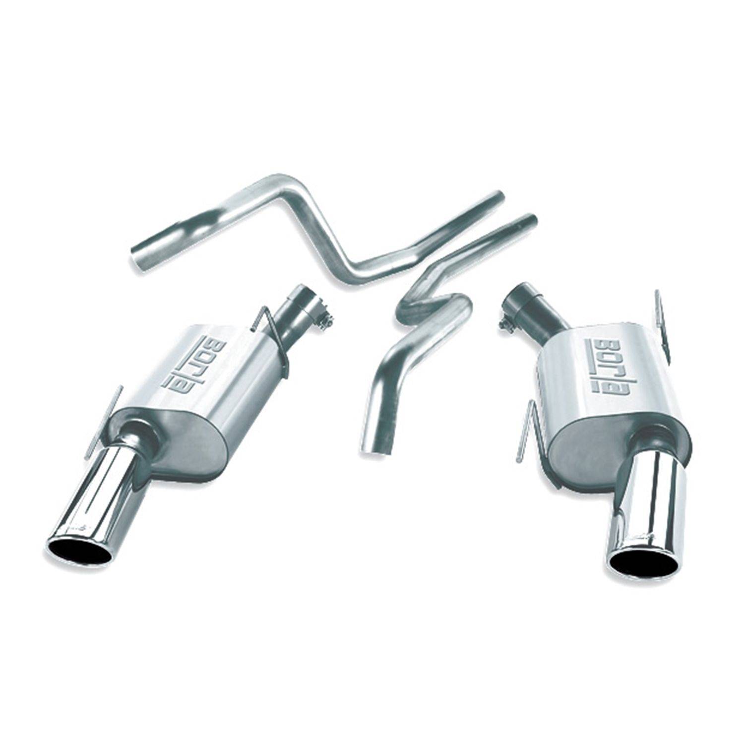 Mustang GT/ Mustang Shelby GT500 2005-2009 Cat-Back(tm) Exhaust System EC-Type Approved