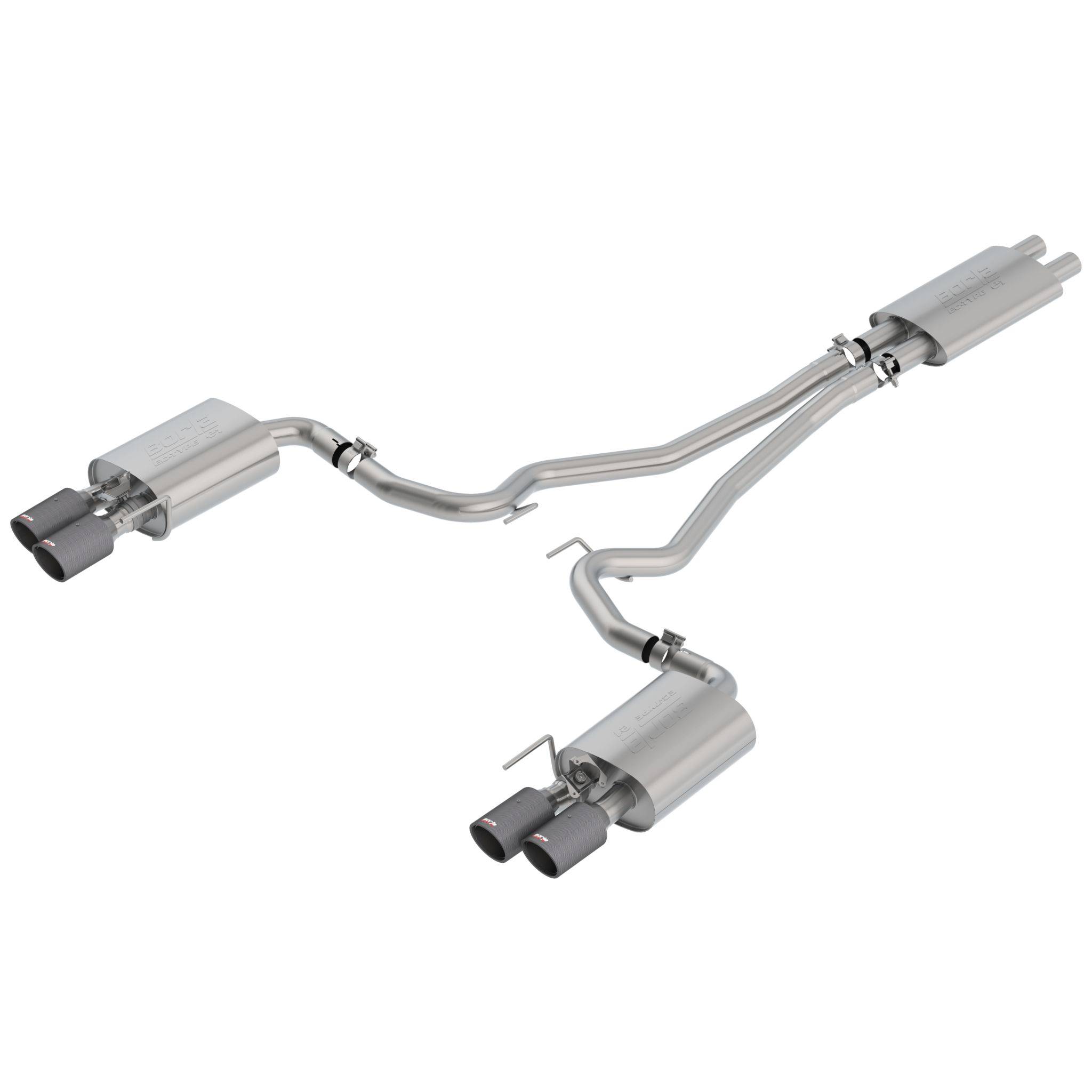 2018-2020 Ford Mustang GT Cat-Back Exhaust System ECE Approved Touring