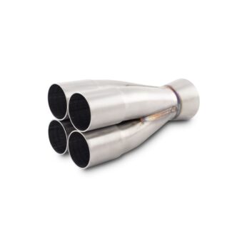 Vibrant Performance - 10301 - 4-1 Merge Collector, 1.625 in. Inlet I.D.; Merge O.D. - 2.00 in.; Outlet O.D. - 2.50 in.