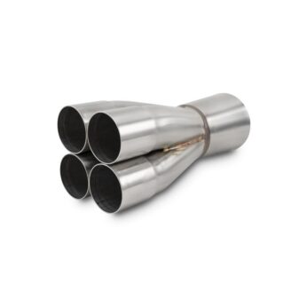 Vibrant Performance - 10308 - 4-1 Merge Collector, 2 in. Inlet I.D.; Merge - 3 in.; Outlet O.D. - 3.5 in.