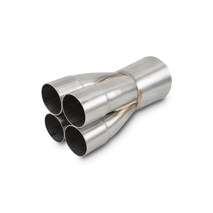 Vibrant Performance - 10312 - 4-1 Merge Collector, 2.125 in. Inlet I.D.; Merge 3.5 in.; Outlet O.D. 4 in.