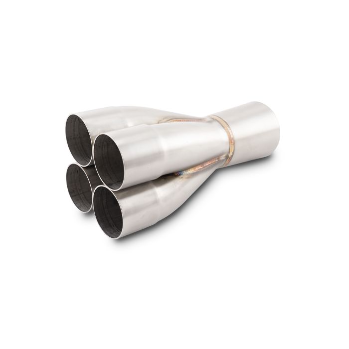 Vibrant Performance - 10320 - 4-1 Merge Collector, 2.375 in. Inlet I.D.; Merge O.D. - 3.00 in.; Outlet O.D. - 3.50 in.