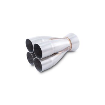 Vibrant Performance - 10321 - 4-1 Merge Collector, 2.375 in. Inlet I.D.; Merge O.D. - 3.50 in.; Outlet O.D. - 4.00 in.