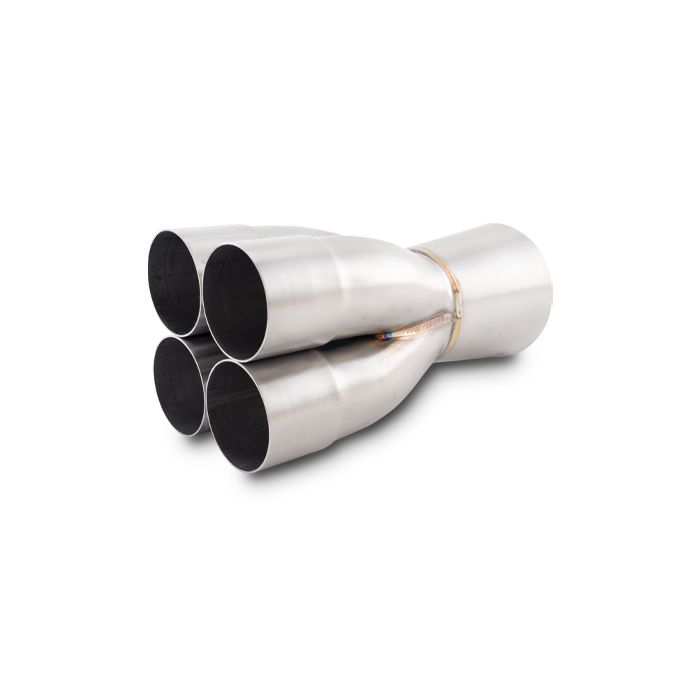 Vibrant Performance - 10325 - 4-1 Merge Collector, 2.50 in. Inlet I.D.; Merge O.D. - 4.00 in.; Outlet O.D. - 4.50 in.