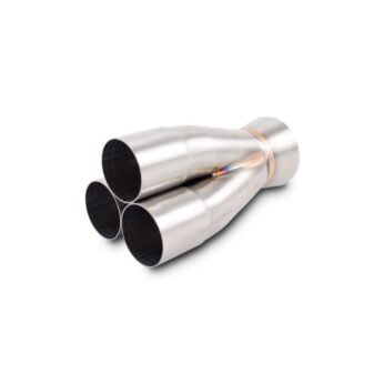 Vibrant Performance - 10338 - 3-1 Merge Collector, 2.00 in. Inlet I.D.; Merge O.D. - 2.50 in.; Outlet O.D. - 3.00 in.