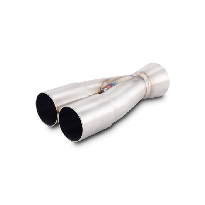 Vibrant Performance - 10364 - 2-1 Merge Collector, 1.50 in. Inlet I.D. x 2.00 in. Outlet O.D. - 7.00 in. Overall Length