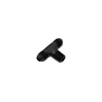 Vibrant Performance - 10466 - Male Flare to Pipe Tee Adapter Fitting; Size: -16AN x 1 in. NPT