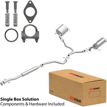 BRExhaust 2005-2009 Subaru Outback H4 2.5L Direct-Fit Replacement Exhaust System