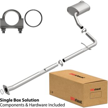 BRExhaust 2011-2014 Hyundai Sonata Direct-Fit Replacement Exhaust System