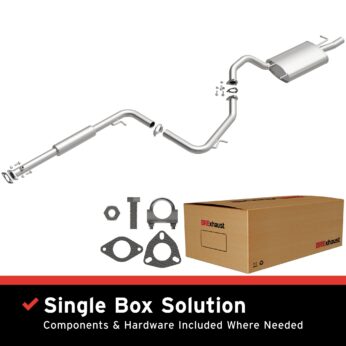 BRExhaust 1999-2003 Mitsubishi Galant L4 2.4L Direct-Fit Replacement Exhaust System