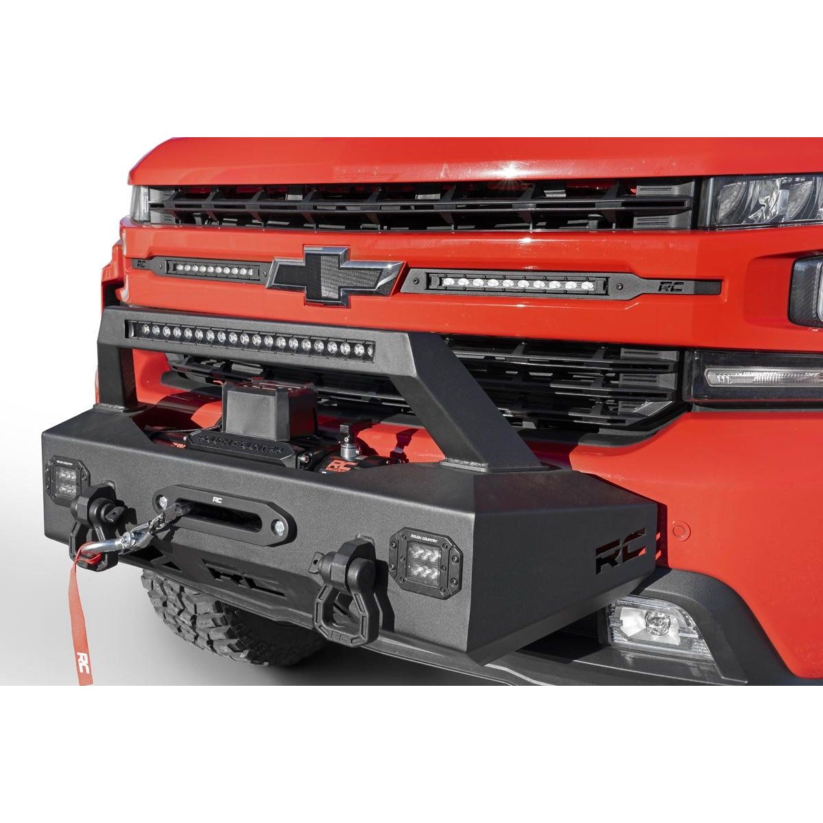 Rough Country EXO Winch Mount Kit - Chevy Silverado 1500 2WD/4WD (2019-2023)