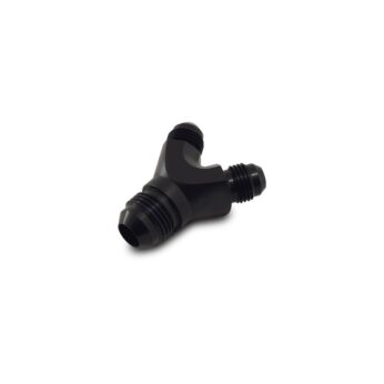 Vibrant Performance - 10807 - Y Adapter Fitting; Size: -8AN x dual -6AN