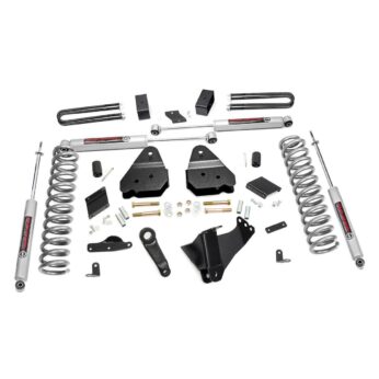 Rough Country 4.5 Inch Lift Kit - No OVLD - Ford Super Duty 4WD (2011-2014)