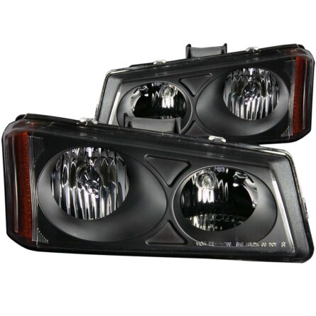 ANZO USA Crystal Headlight Set