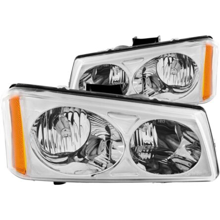 ANZO USA Crystal Headlight Set