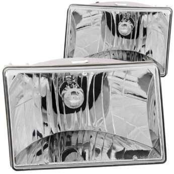 ANZO USA Crystal Headlight Set