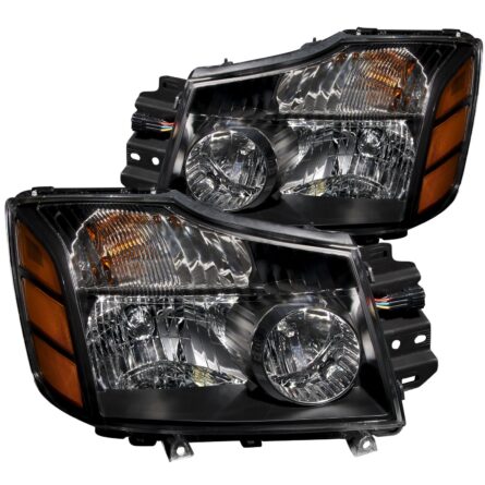 ANZO USA Crystal Headlight Set