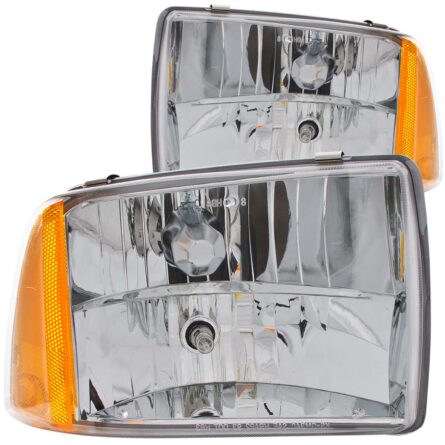 ANZO USA Crystal Headlight Set