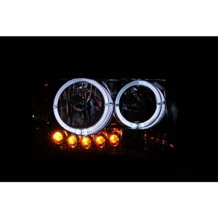 ANZO USA Crystal Headlight Set