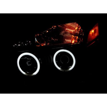 ANZO USA Projector Headlight Set w/Halo