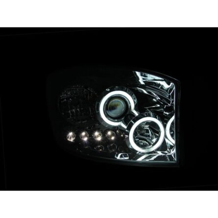 ANZO USA Projector Headlight Set w/Halo