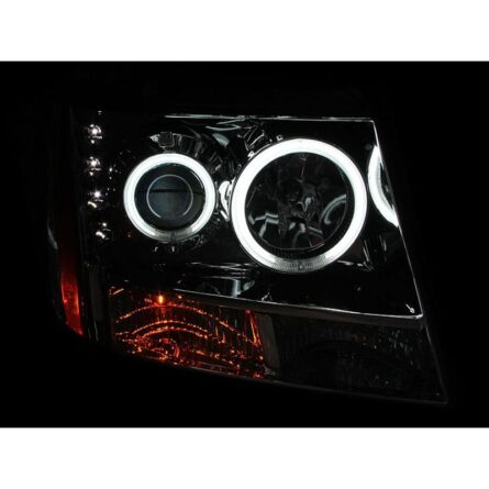 ANZO USA Projector Headlight Set w/Halo