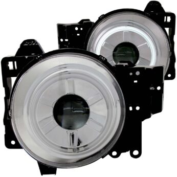 ANZO USA Projector Headlight Set w/Halo