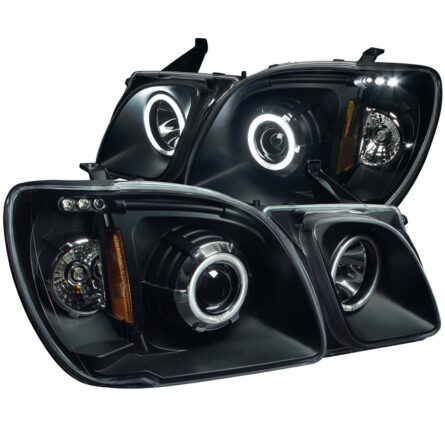 ANZO USA Projector Headlight Set w/Halo