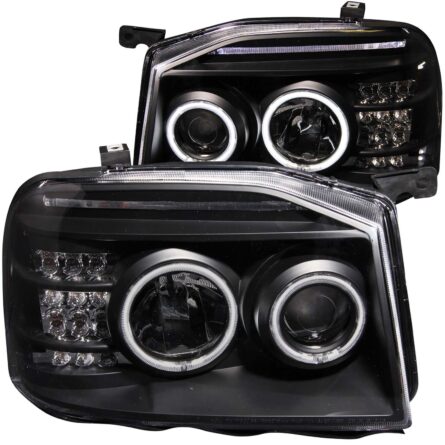 ANZO USA Projector Headlight Set w/Halo