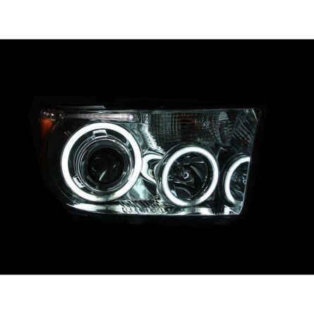 ANZO USA Projector Headlight Set w/Halo