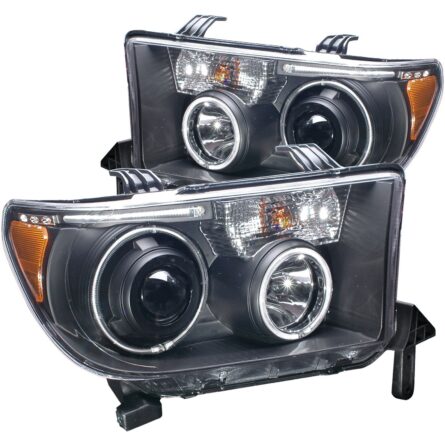 ANZO USA Projector Headlight Set w/Halo