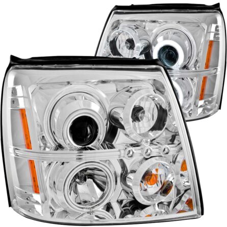 ANZO USA Projector Headlight Set w/Halo