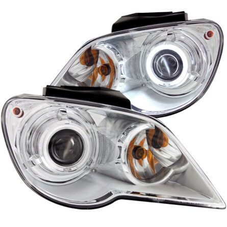 ANZO USA Projector Headlight Set w/Halo