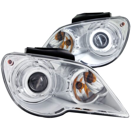 ANZO USA Projector Headlight Set w/Halo