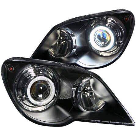 ANZO USA Projector Headlight Set w/Halo