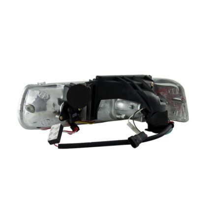 ANZO USA Projector Headlight Set w/Halo